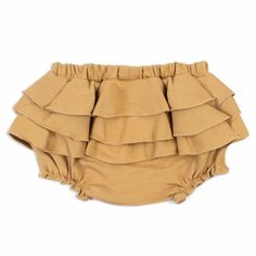 These Rust-Colored Ruffle Bloomers From Milkbarn Have Three Cascading, Full-Width Rear Ruffles, A Gathered Elastic Waistline, And Ruffled Legs. Made From 81% Organic Cotton And 19% Recycled Polyester. New With Tags- Overstock From My Children's Clothing Boutique. Denim Baby, Ruffle Bloomers, Chicken Print, Childrens Clothing Boutique, Muslin Swaddle Blanket, Structured Design, Beach Boardwalk, Denim Pocket, Baby Style