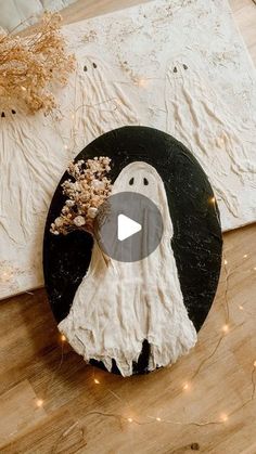 Get ready to spook up your home with these easy and affordable DIY Halloween decorations! 🎃👻 #DIYHalloween #HalloweenDecor #SpookySeason #CraftyIdeas #BudgetFriendly #HauntedHome #DIYProjects #HalloweenDIY #FrightfullyFun Diy Craft Halloween Decorations, Fall Ghost Decor, Ghost Balloon Arch, Diy Halloween Painting Ideas, Ghost Tablescape, Decorating Pumpkins Ideas, Cheese Cloth Ghost Modge Podge, Spooky Craft Night, Halloween Decor Crafts Diy