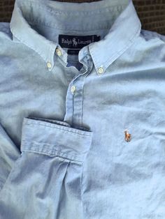 Ralph Lauren Blue Shirt, Blue Ralph Lauren Shirt, Chambray Shirts, Levi Jean Jacket, Polo Hat, Shirt Dress Outfit, Linen Shirts, Blue Shirt Dress