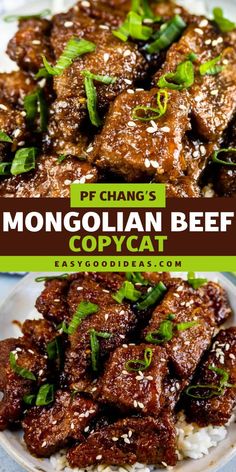 Bring restaurant flavors to your kitchen! This PF Chang’s Mongolian Beef is a homemade copycat recipe that’s easy to make and features tender flank steak with just the right amount of heat. Perfect for family friendly dinners or quick weeknight dinners! Dinner Ideas Flank Steak, Flank Steak Instapot Recipes, Pf Chang Mongolian Beef, Asian Sirloin Steak Recipes, Beef Bottom Steak Recipes, Peking Shredded Beef, Minced Steak Recipes, Lean Steak Recipes Healthy, Meals With Flank Steak