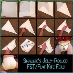 the instructions for how to fold an origami jelly - rolled pillow