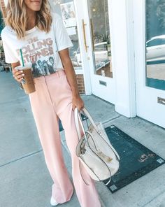 Becky Hillyard, Cella Jane, Fest Outfits, Zac Posen, Mom Outfits, Fashion Street, Outfits Casuales, Wide Leg Trousers, Passion For Fashion