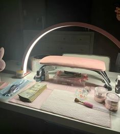 Nail Setup, Nail Tech Aesthetic, Nails Supplies, Nail Desk