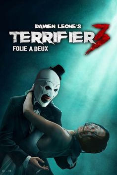 a movie poster for the film tempiffer 2, featuring an evil clown