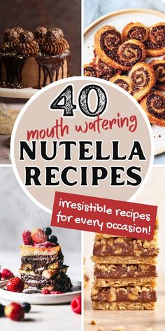 40 mouthwatering nutella recipes for every occasion