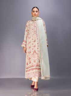 Zainab Chottani Esmir Casual Pret 2024 Default Title Zainab Chottani Esmir Casual Pret 2024 Original brand suit fabric and photography lite diffrance in actual print. Elegant Long Sleeve Set With Digital Print, Printed Long Sleeve Unstitched Suit For Wedding, Cotton Lawn Suit With Printed Border For Wedding, Wedding Cotton Lawn Suit With Printed Border, Wedding Lawn Suit With Printed Border In Cotton, Elegant Lawn Suit With Printed Border For Eid, Elegant Eid Lawn Suit With Printed Border, Patterned Unstitched Suit With Floral Print And Long Sleeve, Elegant Festive Lawn Suit With Printed Border