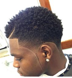 Haircut Haircut For Black Hair, Tapered Haircut Black, Swag Haircuts, Black Man Haircut Fade, Waves Hairstyle Men, Black Hair Cuts, Curly Hair Fade, Cornrow Hairstyles For Men