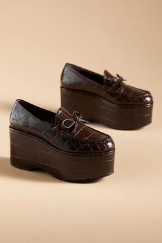 Jeffrey Campbell Platform Loafers