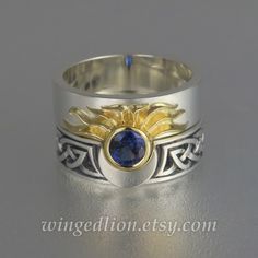 Elegant Sun And Moon Design Promise Rings, Elegant Yellow Gold Rings With Sun And Moon Design, Elegant Sun And Moon Design Rings For Anniversary, Elegant Sun And Moon Design Anniversary Rings, Elegant Sun And Moon Design Jewelry For Promise Occasion, Elegant Sun And Moon Design Jewelry For Promise, Sun And Moon Eclipse, Winged Lion, Thistle Ring