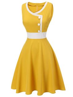 Vintage Clothing Styles, Retro Stage, Vestidos Retro, Summer Outfits Kids, Cool Summer Outfits, Standard Dress, Glamour Dress, 1960's Dress, 1940s Dresses