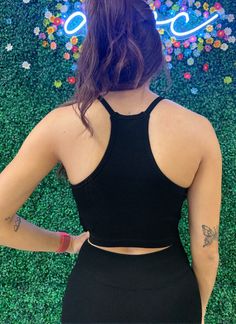 Everyone needs at least one of these go to Thick Rib Essential Racerback Halter Crop Cami's. They are a One Size Fits All One size fits S-XL Perfect tank to dress up or down Fabric: 92% nylon 8% spandex Cropped Cami, One Size Fits All, Light Green, Camisole Top, Dress Up, Spandex, Crop Tops, Tank Tops, Yellow