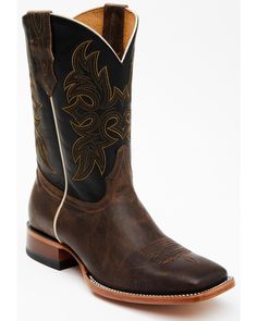 Mens Square Toe Boots, Square Toe Cowboy Boots, Dresses With Cowboy Boots, Bota Country, Cowboy Boots Mens, Boot Barn, Wedding Boots, Western Lifestyle, Roper Boots