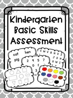 Assess and record students knowledge of basic kindergarten skills with this assessment pack.This will help you as a teacher to identify and meet the needs of students from the very beginning of the year!For another resource to track student progress throughout the year check out:Kindergarten Data Folders Kindergarten Circulum, Kindergarten Assessment, Kindergarten Skills, Pre Kindergarten, Kindergarten Learning, Teaching Kindergarten