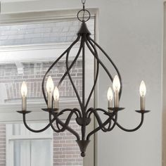 Urban Ambiance - Chandelier - UQL4710 Mediterranean Indoor Chandelier, 28.00''H x 25.00''W x 25.00''D, Old Bronze Finish, Cando Collection - Metal Chandelier Dining Room, Black Chandelier Bedroom, Farmhouse Foyer Lighting, Spanish Chandelier, Mayfair House, Modern Provincial, Tiffany Chandelier, Lighting Dining Room, Transitional Spaces