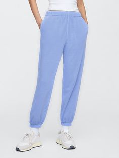 Soft, comfy fleece. Elasticized waistband. On-seam pockets. Elasticized cuffs. #790167 Pajamas Gift, Baby Pajamas, Fleece Joggers, Casual Pants, Gap, Pajamas, Pants, Trousers