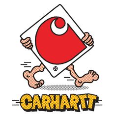 an image of a cartoon character with the word carnart in front of it