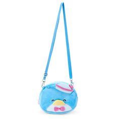 Tuxedo Sam Plush Face Mini Purse A kind smile can brighten anyone’s day! Only the sweetest expression from your favorite Sanrio Characters accent this soft-to-the-touch, crossbody bag. With an adjustable strap, plush exterior, and unique embroidered details, you’ll want to reach for this bag any chance you can! ♡ Adjustable strap ♡ Converts to a pouch ♡ Plush Poly, nylon material ♡ Embroidered details on front and back 15×9×13cm approx. Playful Crossbody Shoulder Bag With Mobile Phone Bag, Cute Shoulder Bag With Adjustable Strap As Gift, Playful Crossbody Shoulder Bag Gift, Playful Shoulder Bag With Adjustable Strap As Gift, Cute Blue Crossbody Shoulder Bag, Tuxedosam Plush, Tuxedo Sam, Pride Shoes, Spider Jewelry