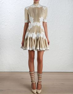 Looks Chic, Elie Saab, Dolce & Gabbana, Fashion Details, Dress Fashion, A Dress, Pleated Dress, Short Dress, Dress To Impress