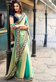 Green Jacquard Designer Saree..@ fashionsbyindia.com #designs #indian #fashion #womens #style #cloths #clothes #stylish #casual #fashionsbyindia #punjabi #suits #wedding #saree #chic #elegance #beauty #outfits #fantasy #embroidered #dress #PakistaniFashion #Fashion #Longsuit #FloralEmbroidery #Fashionista #Fashion2015 #IndianWear #WeddingWear #Bridesmaid #BridalWear #PartyWear #Occasion #OnlineShopping Bollywood Sarees Online, Buy Designer Sarees Online, Saree Blouses Online, Modern Saree