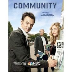 Community (TV) Movie Poster (11 x 17) - Item MOVCB57920 Image 1 Community Season 1, Community Tv Series, Community Movie, Community Tv Show, Joel Mchale, Community Tv, Community Show, Community Series, Chevy Chase