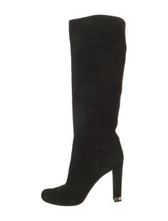 Louis Vuitton Suede Knee-High BootsBlackSemi-Pointed ToesIncludes Dust BagDesigner Fit: Boots by Louis Vuitton typically run a half size small. Louis Vuitton Knee High Boots, Louis Vuitton Stilletos, Luxury Fitted Knee-high Boots With Suede Lining, Black Heels Louis Vuitton, Louis Vuitton High Heels Black, Luxury Suede Knee-high Boots With Pointed Toe, Luxury Black Suede Knee-high Boots, Suede Boots, Boot Shoes Women