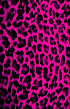 a pink and black leopard print background