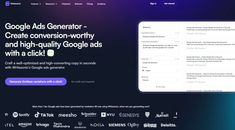 Best AI-Powered Ad Copy Generators for 2023 [Start For Free] Pinterest Advertising, Advertising Tips, Social Media Digital Marketing, Freelance Marketing, Copywriting Tips, Online Marketing Tools, Predictive Analytics