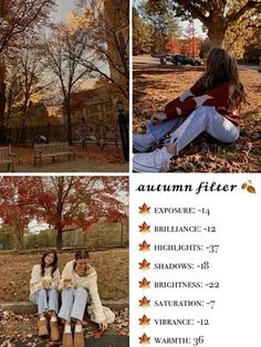 #fall#halloween #cute#aesthetic Fall Filter, Jungle Photo, Photo Hacks, Filter Photo, Vintage Photo Editing, Phone Photo Editing, Learn Photo Editing, Photography Filters, Photo Editing Techniques