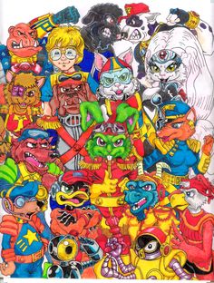 an image of a bunch of cartoon characters