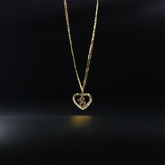 *The pendant COMES WITH the chain if you select one of our chain options Let them know you're keeping them close to your heart always through this 14K heart-shaped gold letter pendant. This tarnish-resistant, solid gold heart-shaped pendant will be the tangible representation of your love for this person. Handmade to perfection, this gold heart-shaped pendant features a highly polished shine that is almost blinding. 100% hypoallergenic, even the person with the most sensitive skin will be remind Tarnish Resistant Heart Pendant Necklace For Mother's Day, Tarnish Resistant Heart Necklace For Mother's Day, Gold Heart Necklace With Hallmark, 14k Gold Heart Initial Pendant Necklace For Anniversary, Yellow Gold 14k Initial Pendant Heart Necklace, Gold Open Heart Necklace Stamped 14k, Yellow Gold Double Heart Tarnish Resistant Necklace, Gold Heart Charm Necklace For Anniversary, Yellow Gold Open Heart Necklace Stamped 14k