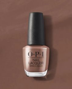 Espresso Your Inner Self Self Nail, Brown Nail Polish, Inner Self, Long Lasting Nails, Opi Nail Polish, Opi Nail Lacquer, Espresso Brown, Brown Nails, Nail Polish Collection