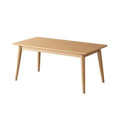 a wooden table with two legs on an isolated white background