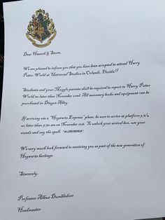 an image of a letter written to someone who is in the process of receiving it