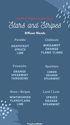 4th Of July Essential Oil Blends, Fourth Of July Diffuser Blends, Fourth Of July Essential Oil Blend, 4th Of July Diffuser Blend, Fireside Essential Oil Blend, 4th Of July Diffuser Blends Young Living, July Diffuser Blends, Summertime Essential Oil Blends, 4th Of July Essential Oils