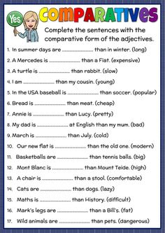 the worksheet for comparing and comparing different words in an english language with pictures on it