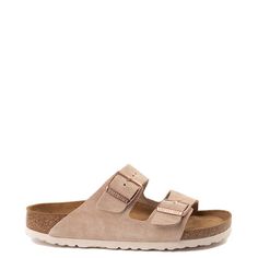 Birkenstock Buckley Clog, Birkenstock Style, Moccasins Style, Footbed Sandals, Birkenstock Sandals, Birkenstock Arizona, Shoe Size Chart, Sandal Fashion, Nubuck Leather