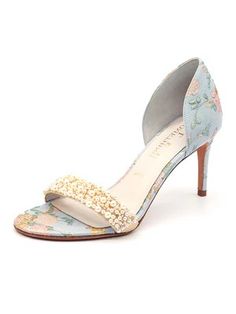 Something Bleu Satin Color, Perfect Shoes, Mother Of The Bride, Wedding Shoe, Sandals