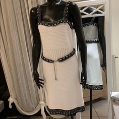 Authentic Chanel Exclusive Runway Collection Dress Worn Only Once For A Couple Of Hours Excellent Condition. Will Give You Chanel Camellia. Ribbon. Wrapping Paper. & Medium-Size Shopping Bag. Ribbon Wrapping, Chanel Dresses, Chanel Camellia, Chanel Dress, Runway Collection, Wearing Dress, Dress Collection, Wrapping Paper, High Low Dress