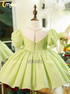 10% off now|Free shipping world-wide. Super Cute Bow Knot Green Ruffled Girls Party Dress with Bubble Sleeves at GemGrace. Click to learn our pro custom-made service for wedding dress, formal dress. View #FlowerGirlDresses for more ideas. Cute Puff Sleeve Dress With Ruffles For Party, Fitted Solid Princess Dress With Ruffles, Elegant Green Princess Dress With Ruffles, Elegant Green Puff Sleeve Dress With Ruffles, Cute Princess Dress With Puff Sleeves For Parties, Green Princess Dress For Summer Dress-up, Short Sleeve Princess Dress For Party, Princess Dress With Short Sleeves For Party, Solid Color Short Sleeve Princess Dress For Party