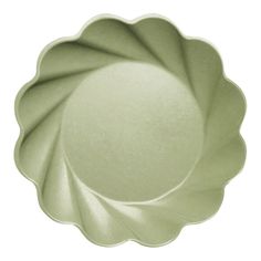 Create a unique, inviting table setting with this Sophistiplate Simply Eco dinner plate. Designed with an eye-catching ruffled edge, this plate serves as an elegant backdrop for delicious signature entrees. Additionally, the understated sage green color adds to the aesthetic appeal of the tabletop, ensuring that your special event will leave a lasting impression on your guests. Use it to elevate the dining experience at special events, weddings, and upscale holiday celebrations!    Constructed from an eco-friendly blend of bamboo, wood fiber, and sugarcane, this sturdy dinner plate supports an optimal serving of food, and the curved design ensures that its contents will remain contained without concerns of overflow. When the meal is complete, cleanup is a breeze thanks to this product's di Compostable Plates, Camping Utensils, Pink Plates, Blue Sage, Bee Inspired, Black Invitation, Beautiful Table Settings, Organic Forms, Disposable Plates