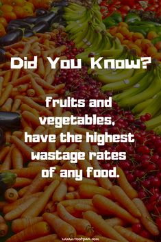 fruits and vegetables have the highest vantage races of any food quote by louis trouf