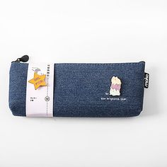 If you like to keep things simple, this minimalist pencil pouch you may consider! Features Can store up to 25 pens Smooth zipper design Pouch shape for easy carrying Come with 1 free brooch Specifications Size: L220 x W40 x H90mm Material: Canvas Package Includes 1 x Canvas Pencil Pouch with Brooch 2 x brooch (random pattern) Canvas Pencil Pouch with Brooch Aesthetic Pencil Cases, Paper Folder, Kawaii School, Kawaii School Supplies, Random Pattern, Pencil Box, Pencil Eraser, Stationery Organization, Pencil Bag