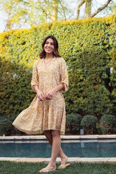 The Sienna midi is a great option for a day dress, super comfortable yet full of style. Easy to pair with a cool sandal, sneakers or low boots. Now you can match your little one in the matching Sienna dress in the yellow print ! we now offer S, M, L. The size small fit 0-4, size M fits 6-10, size L fits 12-14. Yellow Relaxed Fit Dress For Summer, Relaxed Fit Midi Dress For Fall Vacation, Yellow Relaxed Fit Midi Dress For Spring, Casual Yellow Spring Dresses, Casual Lemon Print Summer Dress, Casual Summer Lemon Print Dress, Printed Relaxed Fit Dresses For Day Out, Relaxed Fit Printed Dress For Day Out, Casual Printed Beige Midi Dress