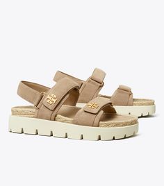 Kira Rope Sport Sandal: Women's Designer Sandals | Tory Burch Trend Sandals, Fashion Sandals Flat, Shoe Trend, Viral On Tiktok, Tory Burch Kira, Chic Sandals, Trending Sandals, Cute Sandals, Footwear Design Women