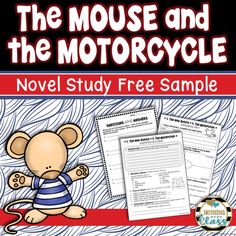 the mouse and the motorcycle novel study