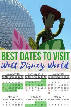 the best dates to visit walt world