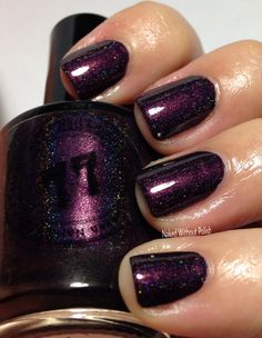 Seventy Seven Nail Lacquer Cabin Fever in direct light @seventy7lacquer Manicure Tutorials, Purple Reign, Cabin Fever, Make Me Up