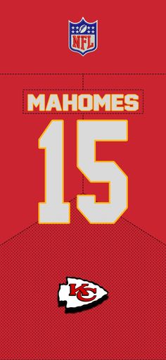 the number 15 jersey for the kansas chiefs