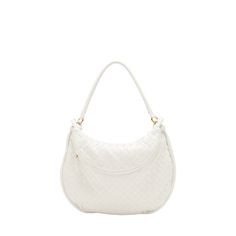 Bottega Veneta "Gemelli" shoulder bag in  intrecciato  leather  Rolled shoulder strap, 10.2" drop Zip top closure  Exterior, zip pouch  Interior, one zip pocket  Approx. 11.8"H x 16.5"W x 4.7"D Made in Italy Classic Everyday Shoulder Bag With Intrecciato Weave, Classic Intrecciato Shoulder Bag For Everyday, Classic Intrecciato Weave Shoulder Bag For Daily Use, Classic Intrecciato Weave Shoulder Bag For Everyday, Classic Intrecciato Weave Everyday Shoulder Bag, Classic Intrecciato Weave Shoulder Bag, Classic Shoulder Bag With Intrecciato Weave And Top Handle, Intrecciato Weave Satchel Shoulder Bag For Errands, Elegant Hobo Bag With Intrecciato Weave