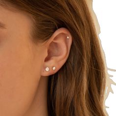 Minimalist 14k Gold Piercings For Anniversary, Dainty 14k Gold Filled Piercings For Everyday, Dainty Tiny Cartilage Earrings For Everyday Wear, Tiny Minimalist Piercings For Anniversary, Delicate 14k Gold Piercings For Everyday, Delicate Everyday 14k Gold Piercings, Everyday Delicate 14k Gold Piercings, Dainty 14k White Gold Cartilage Earrings, Delicate Tiny Piercings For Everyday